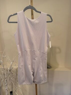 Bandier tan Sleeveless One-Piece Romper